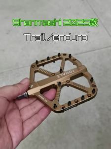 SHANMASHI MTB Bàn Đạp Xe Đạp Siêu Nhẹ Hợp Kim Nhôm CNC 3 Vòng Bi Chống Trượt Bàn Đạp Xe Đạp Cho Đường Núi Bụi Bẩn Xe Đạp Đánh Bóng