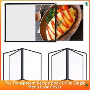 Fast Delivery: A4 Size Menu Cover & PVC Transparent Recipe Book