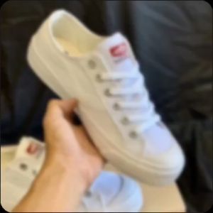 Sepatu Sneakers Public White Low Casual Sepatu Pria Wanita Putih