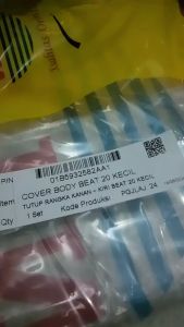Cover Kaver Tutup Body Bodi Kecil BEAT DELUXE 2020-2023 Merk Win