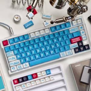 Lilith Shadow Edge Backlit Keycaps Side Print Shine Through Keycaps Dye-Sub Cherry Profile PBT Keycap For MX Mechanical Keyboard
