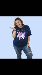 BAJU KAOS KUROMI  MELODY T-SHIRT LUCU Jumbo 6XL 5XL 4XL 3XL XXL XL L
