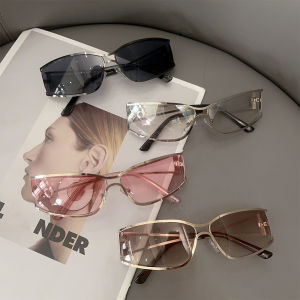 【♡Lovely girls house♡】Y2k Sunglasses Women Men Oversized Gradient Goggle Sun Glasses Steampunk Glasses Shades Eyewear