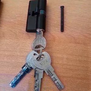 Sylinder kunci pintu komputer isi kuningan besar dan sedang sylinder kunci pintu black