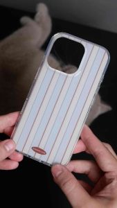 Ốp Lưng Art Minimal Sọc Tối Giản Viền Dẻo Chống Sốc Cho Điện Thoại iPhone 17 Pro Max 16 15 14 13