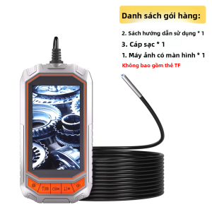 Camera Nội Soi Công Nghiệp Dodosee HD 1080P Với Màn Hình IPS 43 Inch Ống Kính 6 Đèn LED Pin 2600mAh Chống Nước Dụng Cụ Kiểm Tra Lỗ Khoan