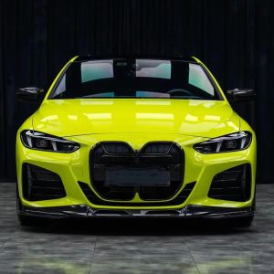 Car Wrapping Film Sao Paulo Yellow Bubble Free Car Sticker Vinyl Film PET Decals Car Accessories Exterior Interior Decoration