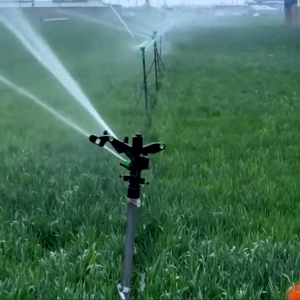 sprinkler pertanian big gun rain hidra 1 inch 2 nozzle bisa mutar 360 derajat