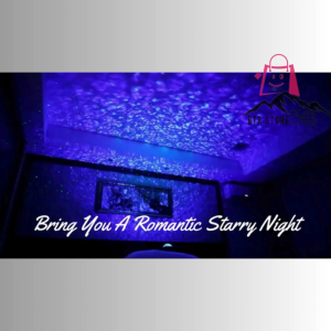 COD TaffLED Lampu Proyektor Langit Kamar Warna Warni RGBW Active Speaker Bluetooth Remote - BR7706