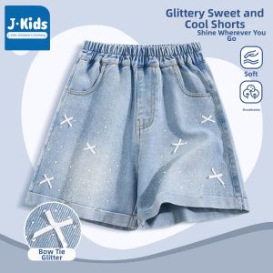 JKIDS | Light Summer Tencel Straight Pants for Girls