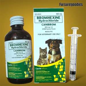 Canibrom Bromhexine Hydrochloride 800mcg/ml  60ml