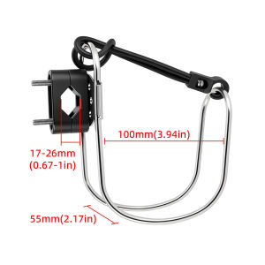 RYSJM | 1PCS Marine Lifebuoy Bracket Stainless Steel Horseshoe Life Buoys Swimming Ring Holder Rust-proof and Anti-corrosion for Ship