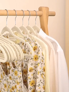 SG 10/30/50pcs Non-slip Velvet Hangers Space-saving Strong Durable Elegant Coat Clothes Hanger