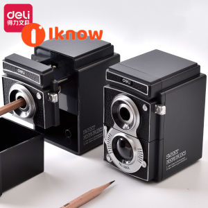 Easy-to-Use Pencil Sharpener: Deli 0668