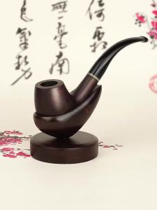 Traditional Filtered Wooden Tobacco Pipe