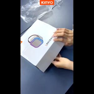 Loa bluetooth karaoke Kinyo K12 tặng kèm 2 mic và stickerloa karaoke không dây âm thanh bass hay cùng đèn led có BH