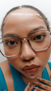 Baobab Eyewear | CARTER Gadget Safe Glasses | Anti Radiation Computer Eyeglasses For Men and Women Oversized Acrylic