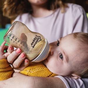 ขวดนม PESU 9oz ขวดนมสีชา Tommee Tippee หรือ 0m+ ลูกค้า