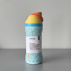 Owala freeSip กระบอกน้ำเก็บความร้อนสแตนเลสแบบสุญญากาศพร้อมฝากระโดด 16 ออนซ์