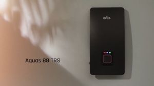 Deka AQUAS 88 AQUAS 66 TRS DC Booster Inverter Pump with Rainshower Matte Black Instant Water Heater