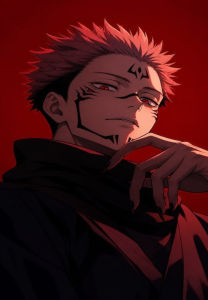 Bandai | Tranh Sơn Dầu Vẽ Theo Số Anime Ryomen Sukuna Jujutsu Kaisen Tranh Trang Trí Tường Hiện Đại Cho Phòng Khách Phòng Ngủ Không Cần Khung.