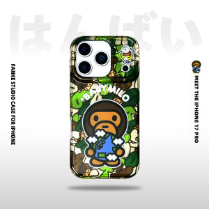 Milo Monkey Man iPhone Case One Piece Moulding Colored Protection Shell for Apple 13-17 Series Anti-Fall Personalized