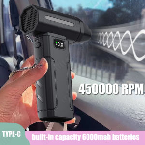 Powerful Blower High Speed Mini Duct Turbo Violent Jet Fan 450000 RPM Violent Fan High-Performance Brushless Motor