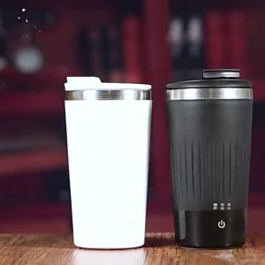 400ML Fully Automatic Stirring Cup Electric Portable Coffee Cup Charging Magnetic Cup Fitness Outdoor Fitness