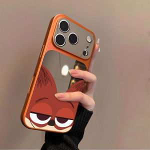 Sup&LV | Cartoon Couples Protective iPhone Case Mirror