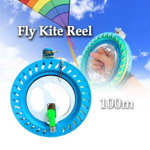 100M Kite Line Wheel Line & Reel Handle Kite Flyer Handle