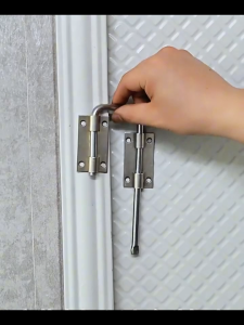 Multi-angle Door Loop LockFlexible Anti-theft Lock Suitable for ShedCloset and Patio Doors