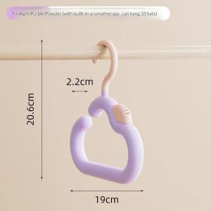Rotatable Multifunctional Storage Hanger No Drilling Holder for Scarf Belt Tie Hat Home Dorm Closet Space Saving Organizer