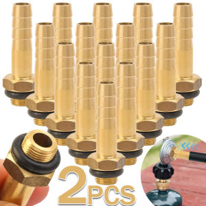 2PCS Copper Liquefied Gas Rubber Hose Converter Multi-Purpose Outdoor Camping Flat Cylinder Tank Connector Gas Pipe Hose Adapter Outdoor Cooking Tool