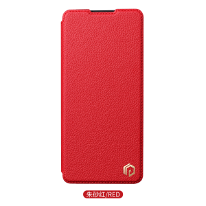 Redmi K40 Flip Cover Protective Case Full Protection Card Insertion Male Model Compatible Trendy Accessory for Smartphones