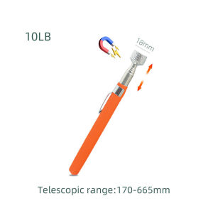 Telescopic Magnetic Pickup Tool Extendable Magnet Retrieval Pen Pickup Rod for Car Repairing Machinery Maintenance Car Tools
