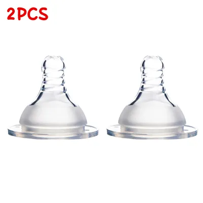 330ml Baby Bottle Wide Caliber with Handle Bite-Resistant Drop-Resistant Anti-Colic Silicone Baby Bottle Maternal Baby Products Baby Water Bottle