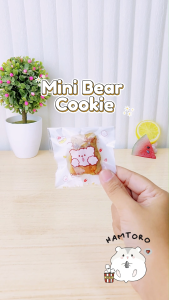 HAMTORO Mini Bear Healthy Treat I Cemilan Hamster Premium Kaya Serat Gandum