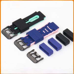 Metal Strap Buckle Accessories for Xiao Tian Ni Phone Watch Fixed Ring Clip Activity Tracker Metal Pin Buckle Smart Device Parts
