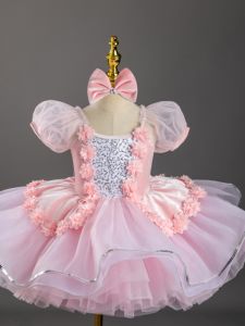 Childrens Performance Outfit Puffy Skirt Sequin Cute Girl Princess Dress Dance Uniform Kindergarten Tulle Skirt Performance Costume