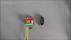 Universal WIFI Tuya Smart Garage Door receptor 2CH Gate Opener for 868MHz HS2 HS4 HSE2 HSE4 HSM2 HSM4 868 Blue Key