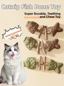 XIAOGUSHI | Catnip Cat Toy Teething Bone