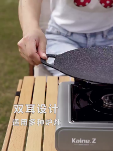 [ซื้อ 1 แถม 1] ถาดอบมัลติฟังก์ชั่น เคลือบกันติด BBQ ปิ้งย่างบาบีคิว กระทะปิ้งย่าง ย่างเนย/สเต็ก ขนาด28CM