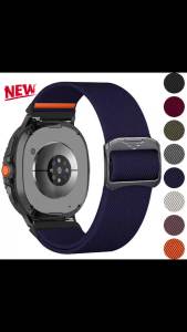 Nylon Strap for Samsung Galaxy Watch 9 8 40mm 44mm/8Classic 46mm Elastic Sport Band Correa Bracelet for Galaxy Ultra 2 Straps
