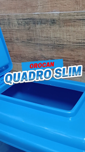 Orocan Quadro Slim Water Drum / Utility Pail / Water Container/ Utility Can 33 and 55 Liters