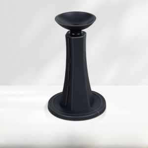 Silicone Door Stopper No Drilling Bathroom Bedroom Quiet Rubber Plastic Floor Safety Door Blocker Non Slip Wall Mount