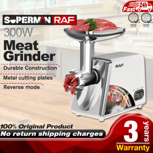 SUPERMAN·RAF Electric Meat Grinder Meat Mincer Heavy Duty Food Mixer Processor Household Sausage Filler Kitchen Appliance