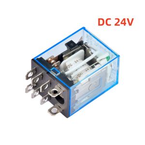 1pcs General Purpose LY2NJ HH62P Electronic Micro Electromagnetic Relay LED Lamp 10A 8 Pins Coil DPDT DC12V 24V AC110V 220V