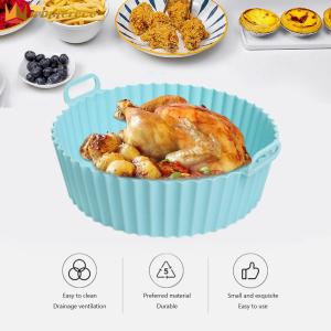 Air Fryer ซิลิโคน รองหม้อทอด - ซิลิโคนรองหม้อทอดไร้น้ำมัน ซิลิโคนรองหม้ออบ Foodgrade สำหรับการสับสนในเส้นทน เพื่อให้เกิดความร้อนทำ และความสะอาดครัวได้ง่าย