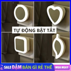 Đèn Ngủ Cảm Biến Ánh Sáng Tự Động Tắt Mở Siêu Tiết Kiệm Điện Bóng Đèn Led Tuổi Thọ CaoSiêu Bền / Đèn ngủ cảm ứng bóng led hình dễ thương cắm điện trực tiếp đèn decor phòng ngủ mini