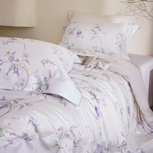 Silky Cotton High Quality Chinese Floral Bedding Set 120 Threads